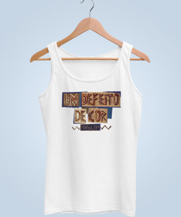 Camiseta Regata Acinturada - Um defeito de cor